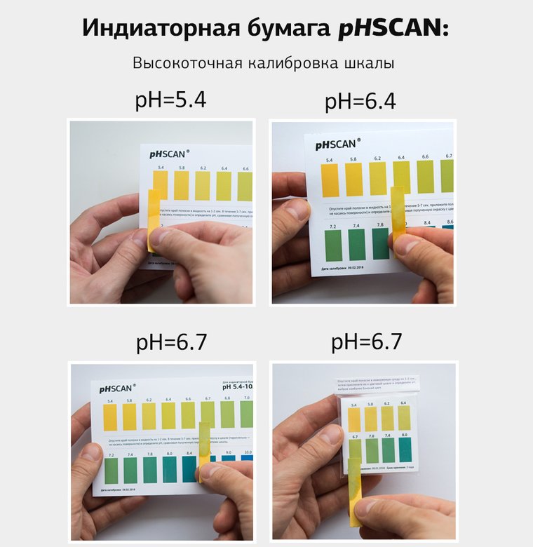 шкала pHSCAN 1