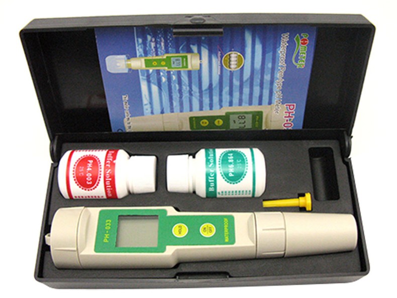 pH-033: прибор для определения pH (кислотности) жидкости: мочи, слюны, воды